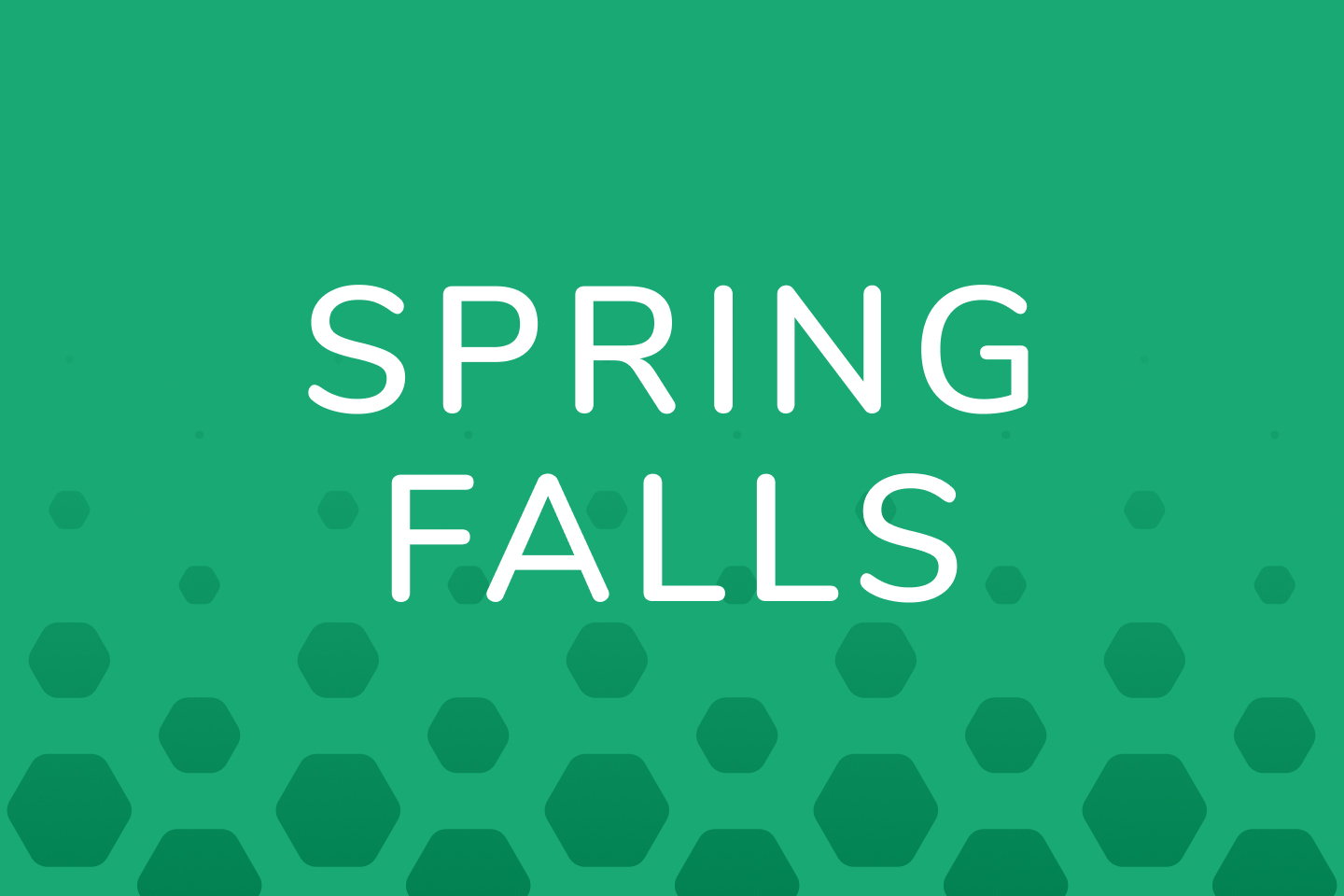 cover image for Spring Falls: A peaceful puzzle game about water and erosion