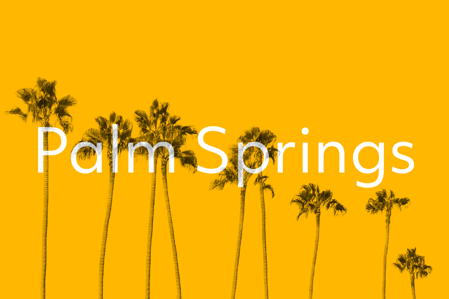 cover image for A week in Palm Springs