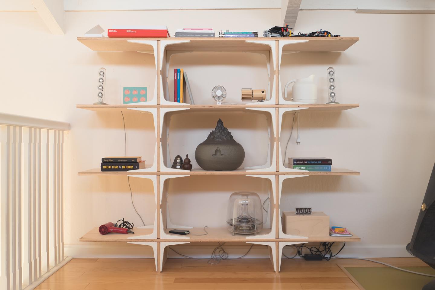 Modular Shelf nodular shelf
