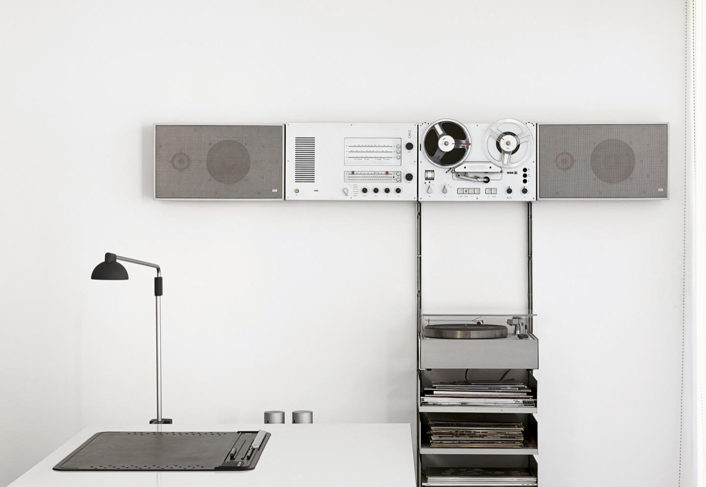 Dieter's stereo system and desk Dieter's stereo system and desk