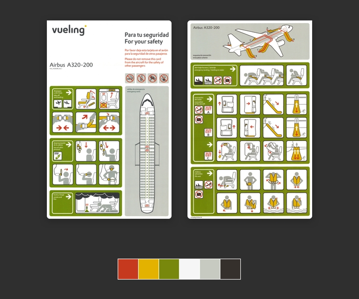 vueling color comparison